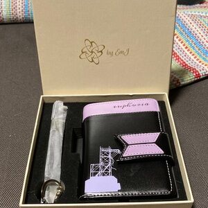 Black and Purple Wallet by EmJ